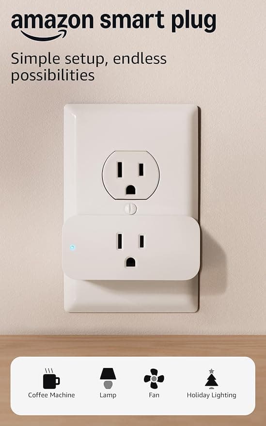 Amazon Smart Plug, Works with Alexa