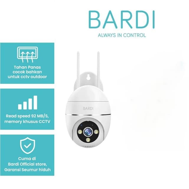 BARDI Smart IP Camera Outdoor PTZ ( Lite Version )