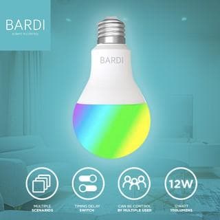 BARDI Smart LIGHT BULB RGBWW 12W Wifi Wireless IoT
