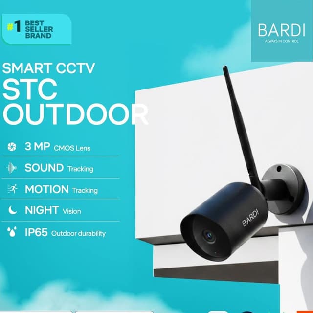 BARDI Smart Outdoor STC IP Camera CCTV