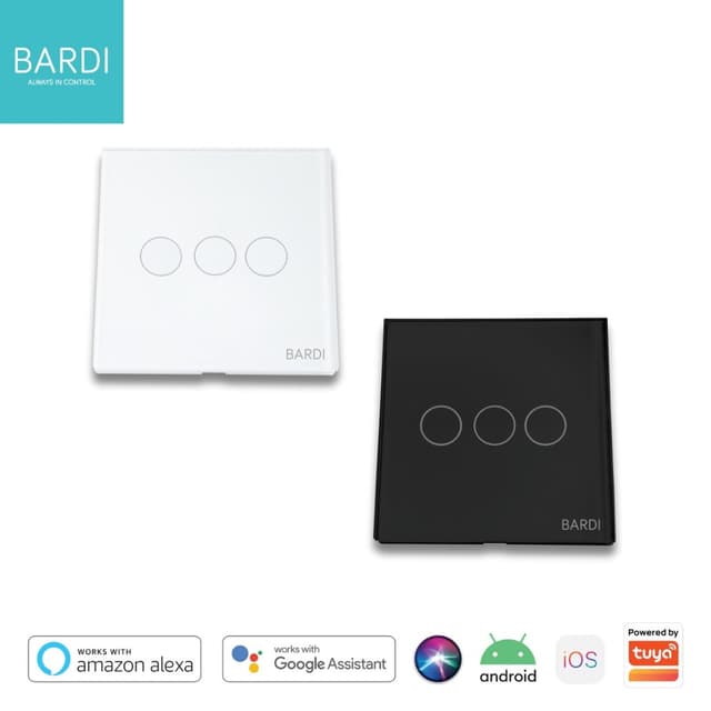 BARDI SMART WALL SWITCH 3 GANG