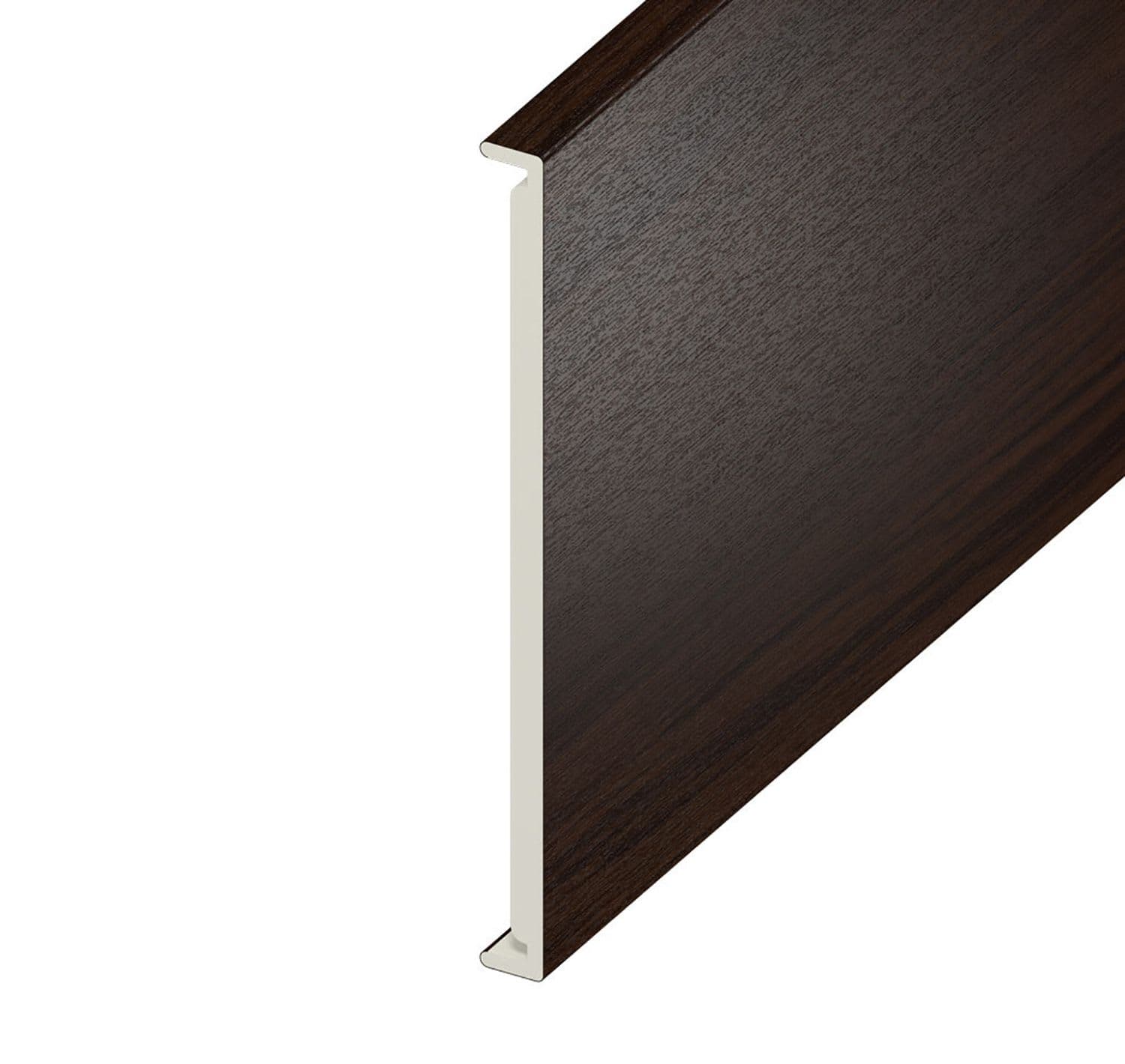 18mm Plain Rosewood Double Fascia Board 450mm x 5m
