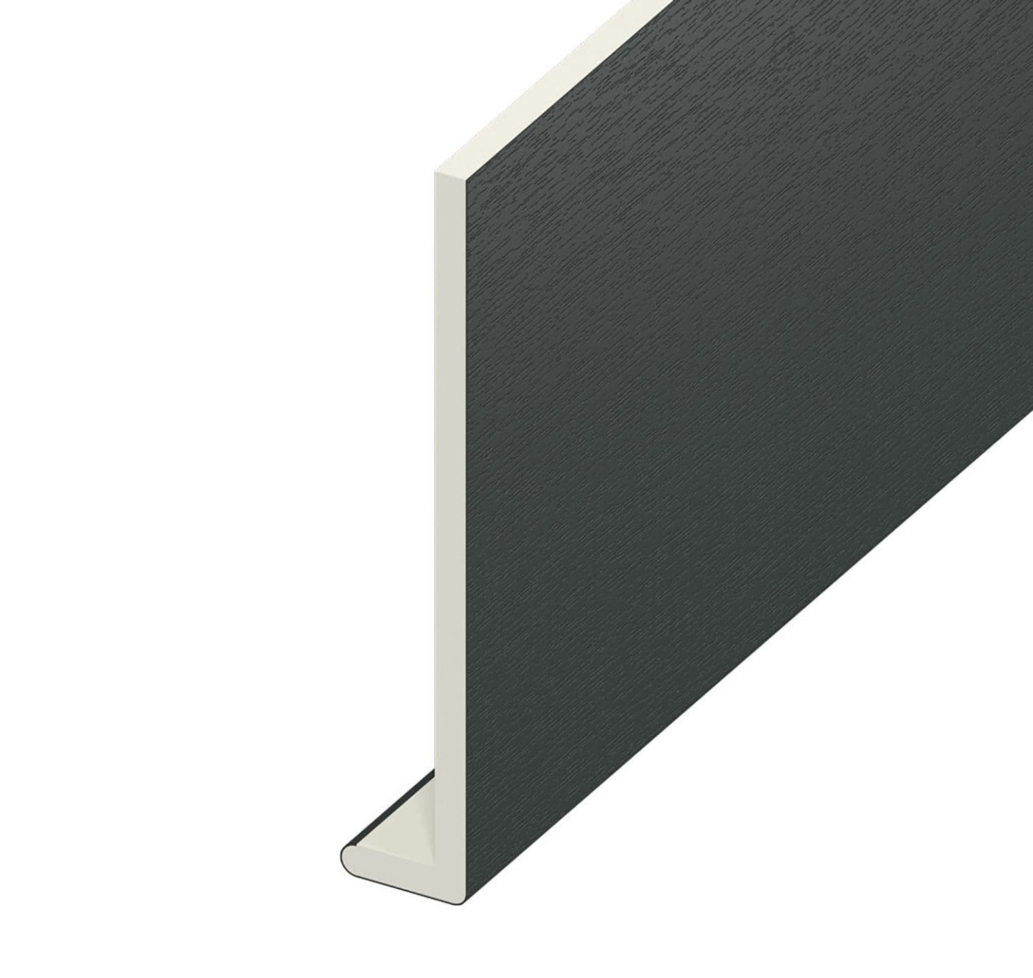9mm Plain Anth Grey Capping Board 175mm x 5m