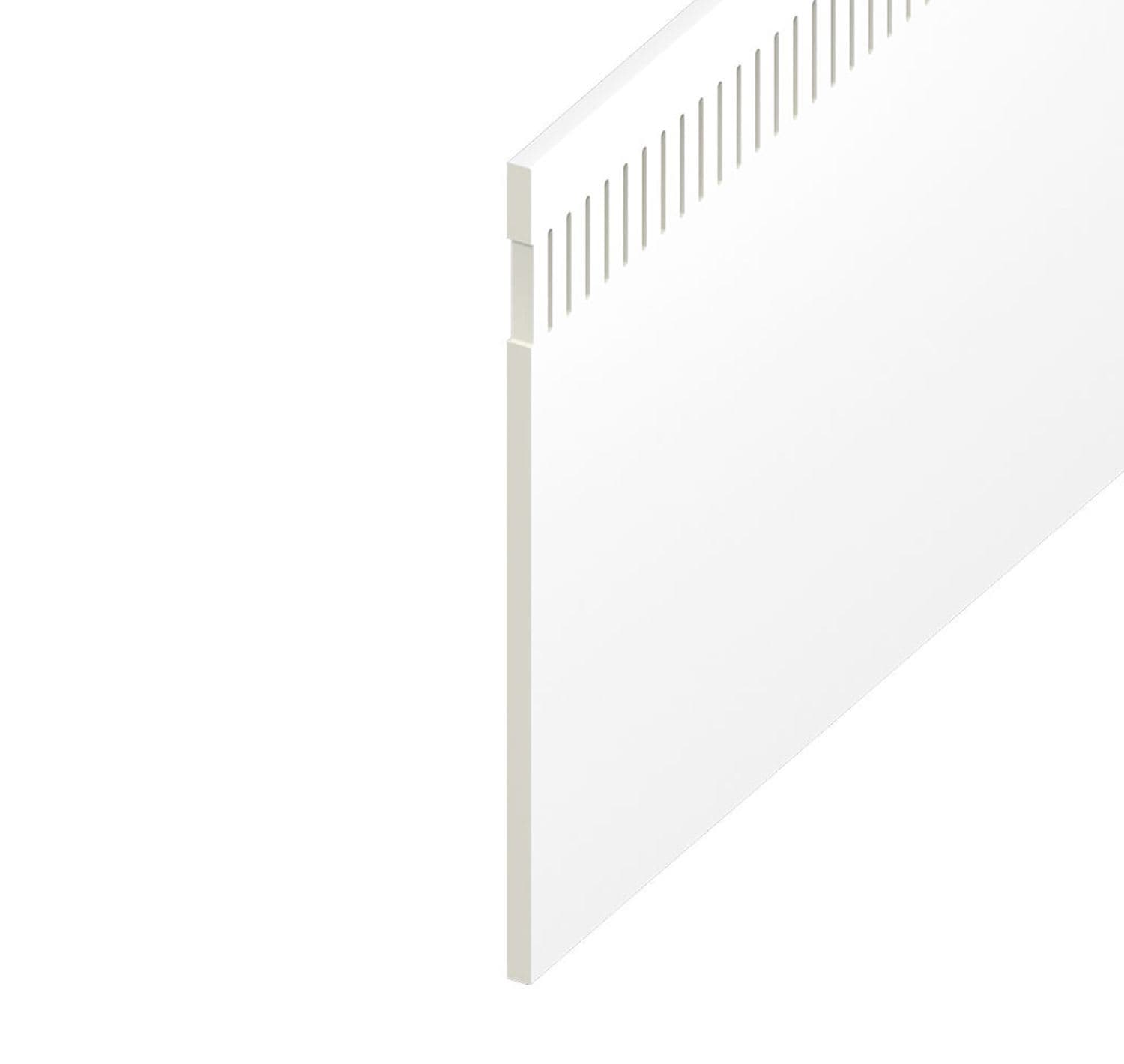 9mm Vented Eurosoffit Board White 150mm x 5m (10mm Airspace)