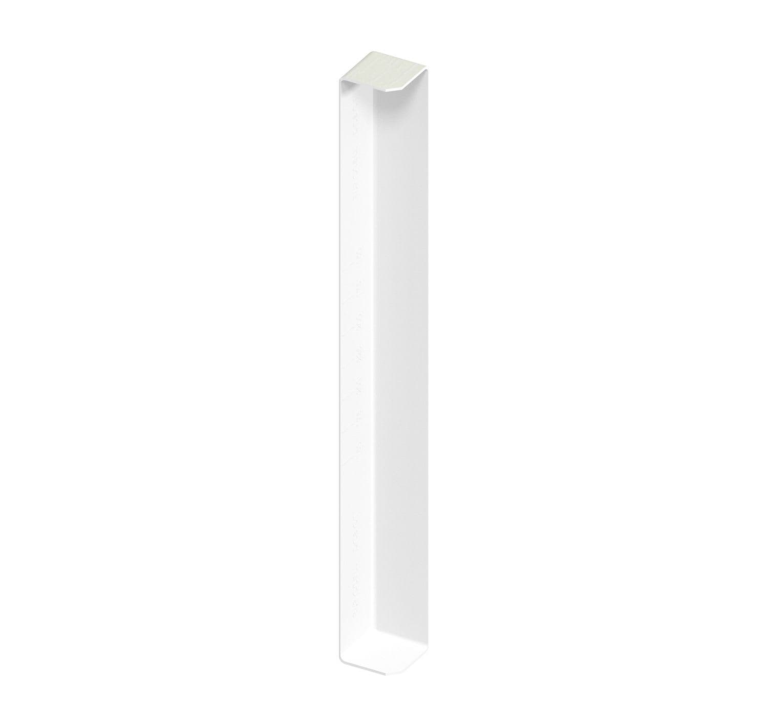 Double Corner Trim White Ash 450mm