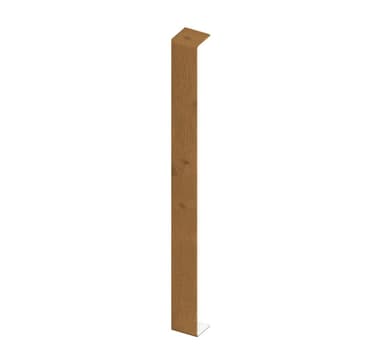Double Joint Trim Irish Oak 450mm