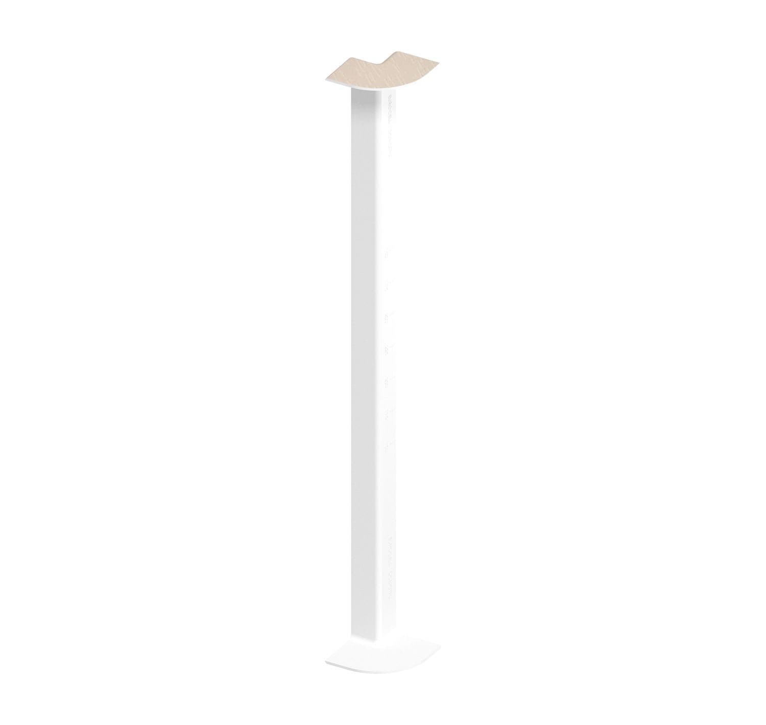 Double 90 Degree Internal Corner Trim Cream 450mm
