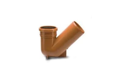 110mm Drainage Universal P Trap Gully 45 Degree