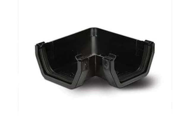 114mm Square Angle 90 Degree Black