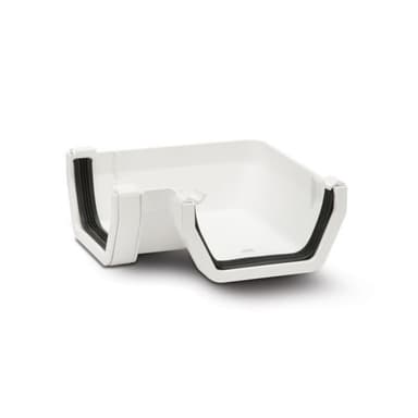 114mm Square Angle 90 Degree White