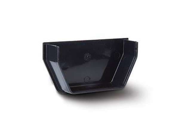 114mm Square Internal Stop End Black