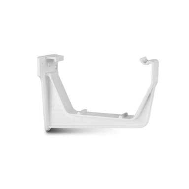 114mm Square Fascia Bracket White